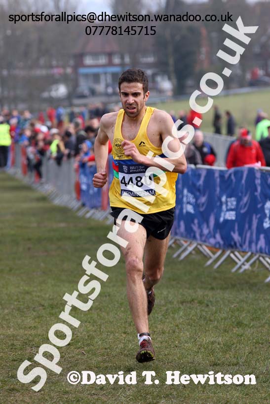 Senior mens 2016 Inter Counties Cross Country Champs. and Cross Challenge Final, Cofton Park, Birmingham. Photo: David T. Hewitson/Sports for All Pics